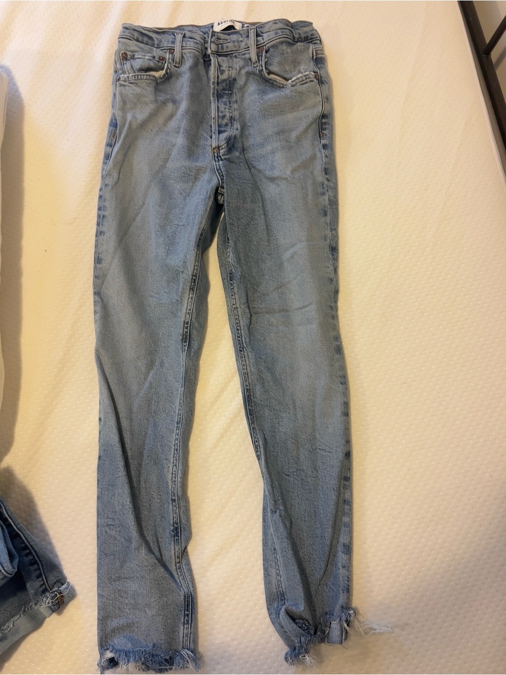 Agolde Light Blue Skinny Jeans